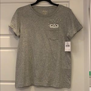 Kate Spade ♠️ Owl 🦉 tee